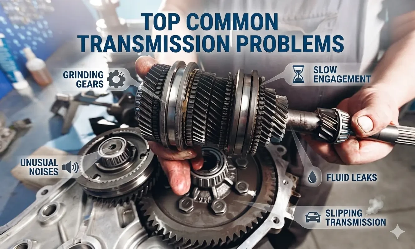 Common Transmission Problems: Causes, Signs, and Solutions