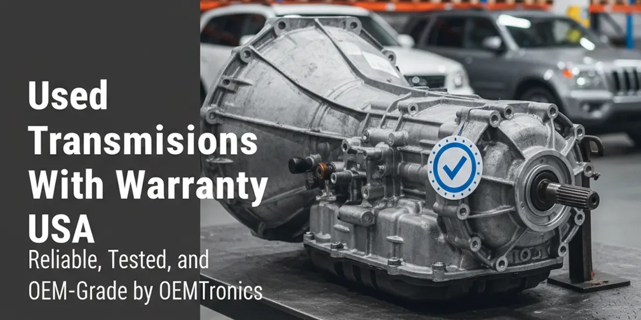 Used Transmissions With Warranty USA | Reliable, Tested, and OEM-Grade by OEMTronics