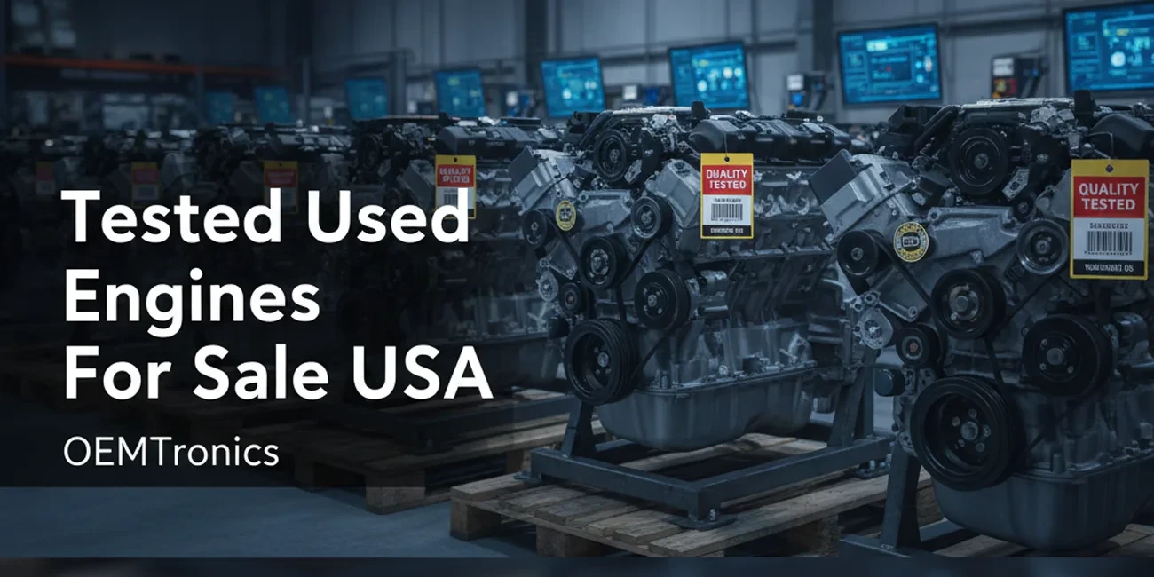 Tested Used Engines For Sale USA | OEMTronics