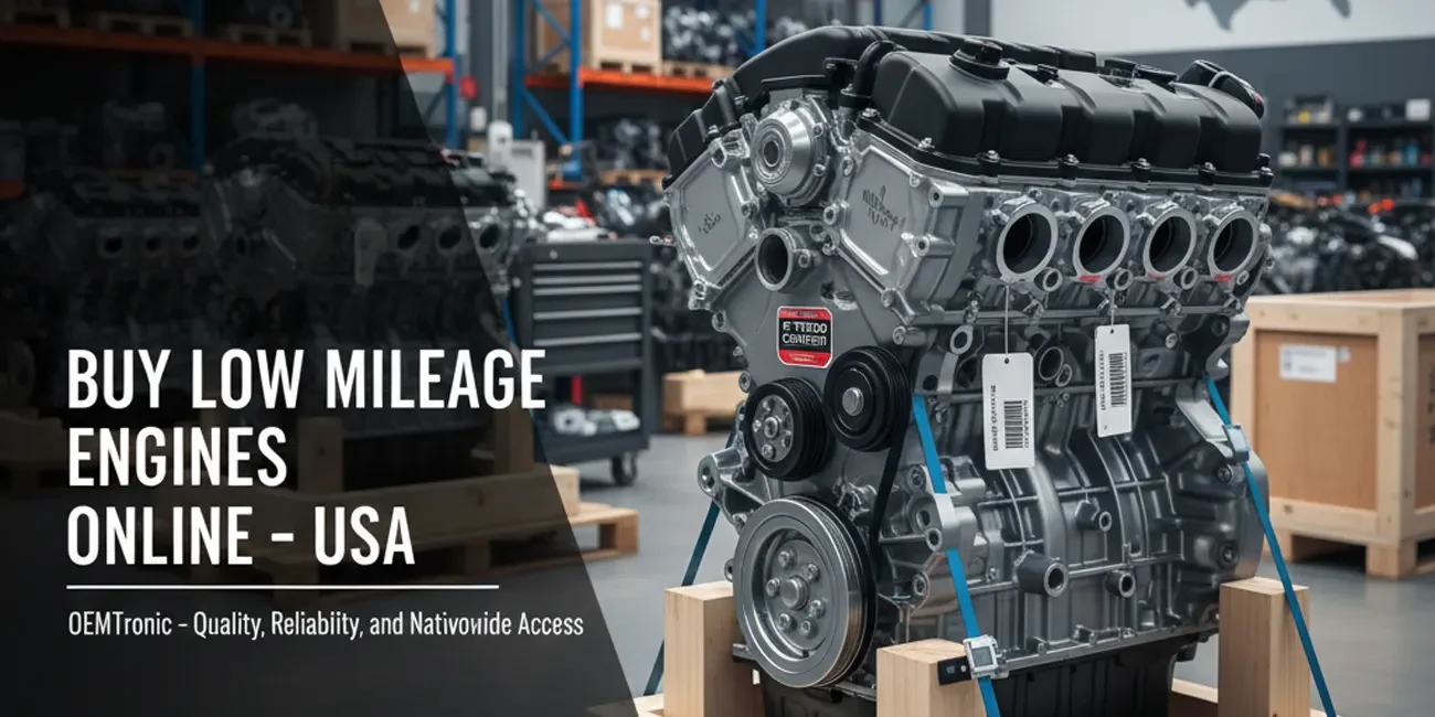 Buy Low Mileage Engines Online USA | OEMTronic – Quality, Reliability, and Nationwide Access