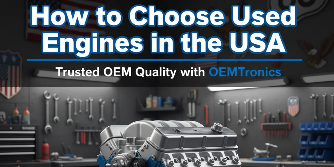 How to Choose Used Engines USA with OEMTronics