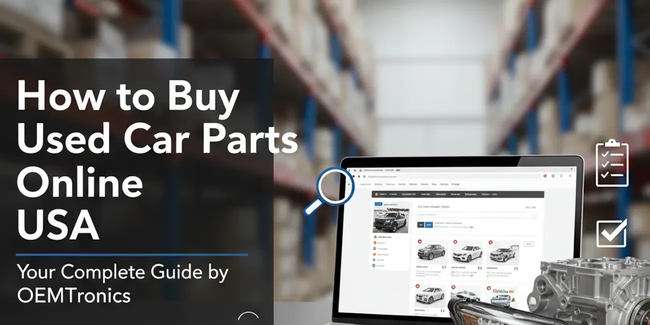 How to Buy Used Car Parts Online USA – Your Complete Guide by OEMTronics
