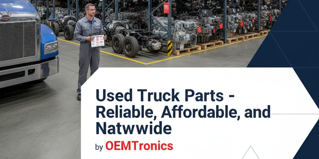 Used Truck Parts – Reliable, Affordable, and Nationwide by OEMTronics