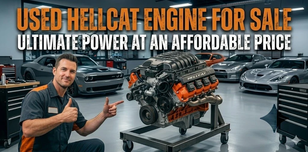 Used Hellcat Engine for Sale: Ultimate Power at an Affordable Price