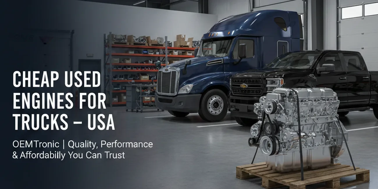 Cheap Used Engines for Trucks USA | OEMTronic – Quality, Performance, and Affordability You Can Trust