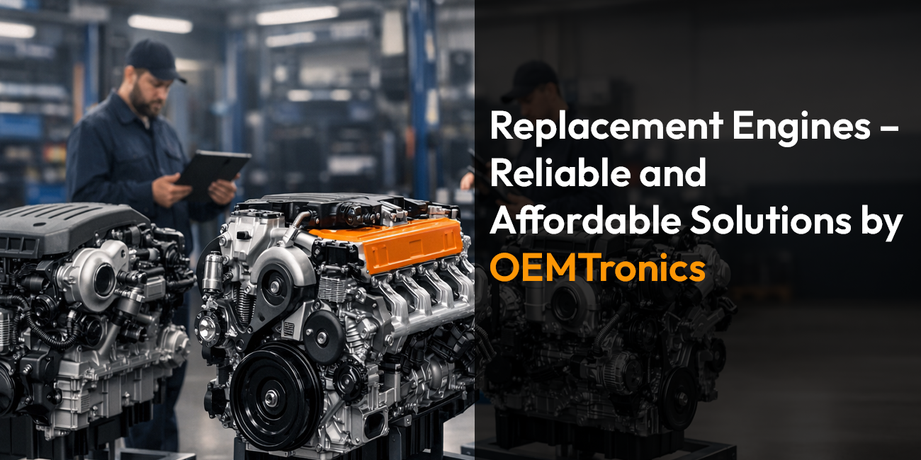 Replacement Engines – Reliable and Affordable Solutions by OEMTronics