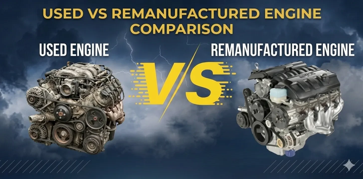 Used vs Remanufactured Engine Comparison: Which One Should You Choose?