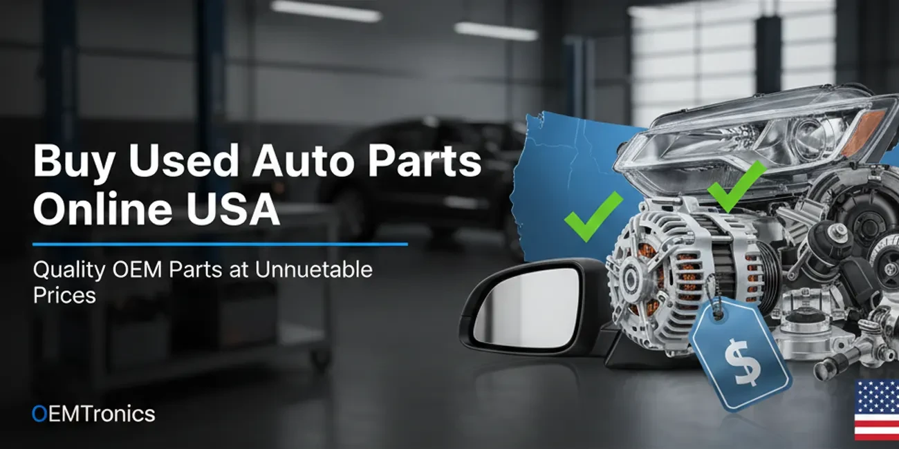 Buy Used Auto Parts Online USA – Quality OEM Parts at Unbeatable Prices | OEMTronics