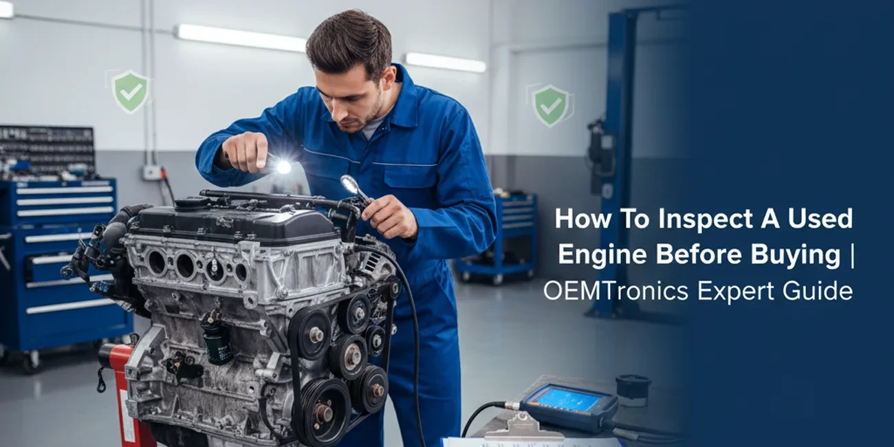 How To Inspect A Used Engine Before Buying | OEMTronics Expert Guide
