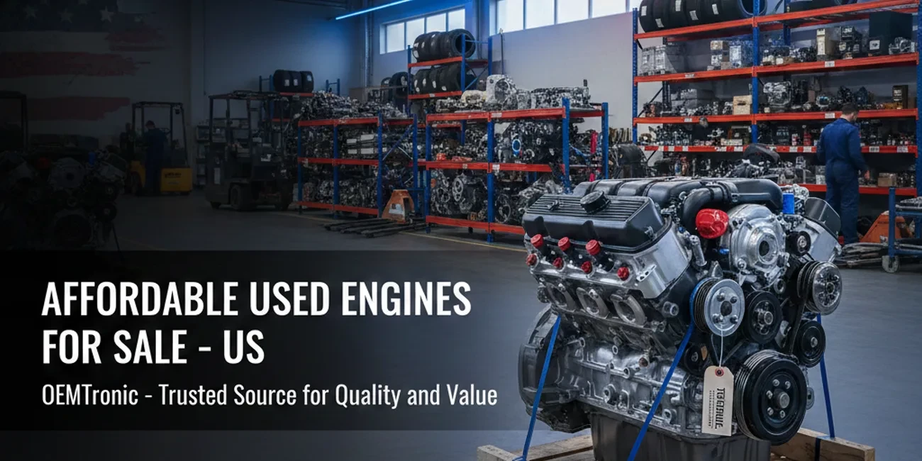 Affordable Used Engines For Sale US | OEMTronic – Trusted Source for Quality and Value