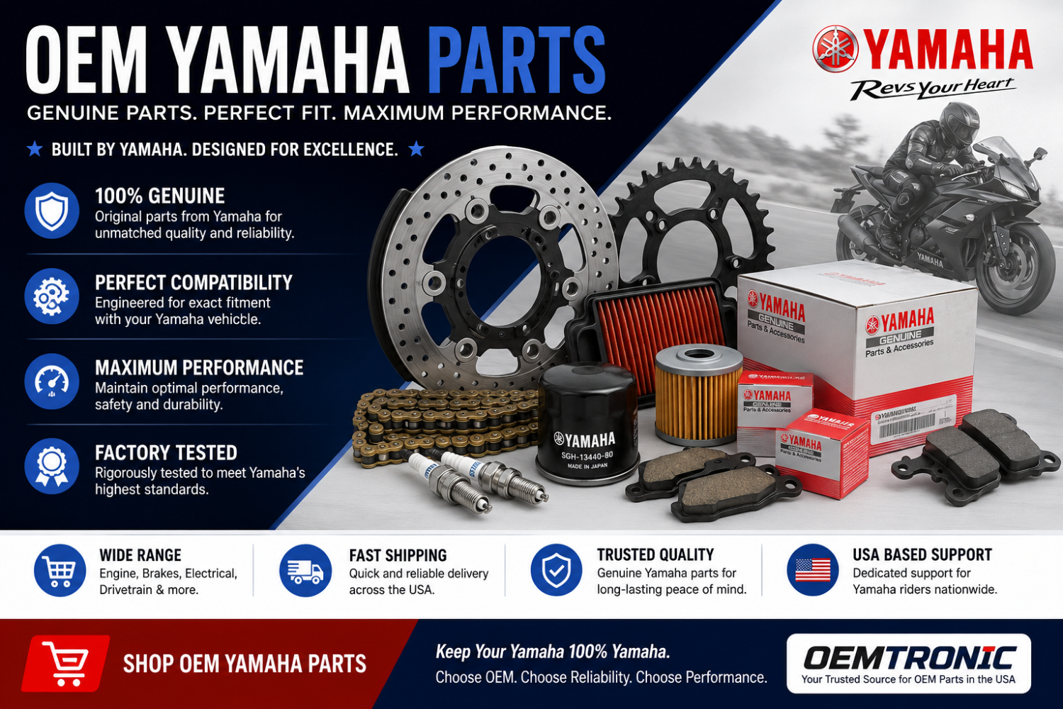 OEM Yamaha Parts USA Guide: Find Genuine Parts, Categories, and Buying Tips