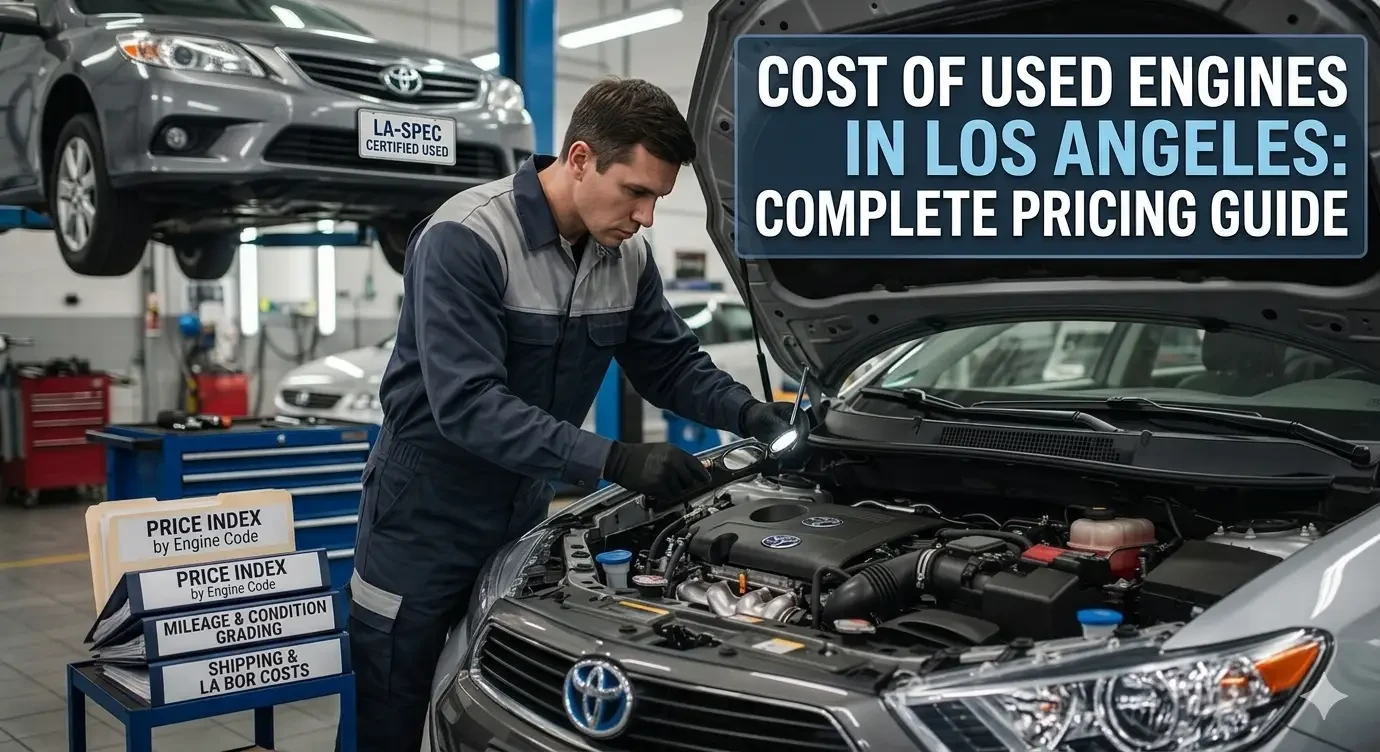 Cost of Used Engines in Los Angeles: Complete Pricing Guide