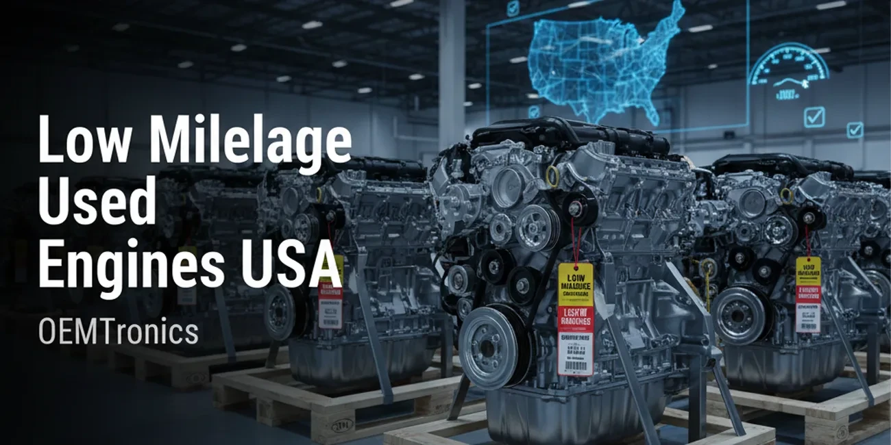 Low Mileage Used Engines USA | OEMTronics